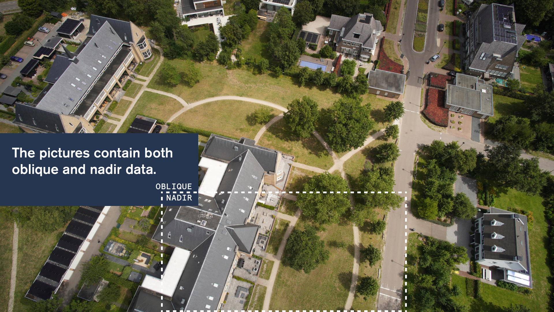 Oblique and Nadir data with Sony a6100